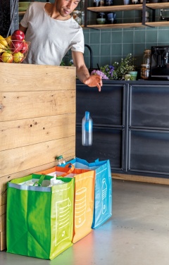 Logo trade business gifts image of: 3pcs recycle waste bags
