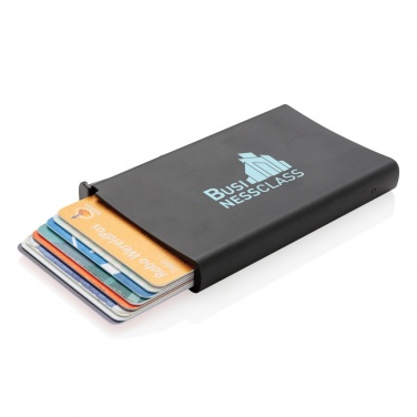 Logo trade promotional gift photo of: Standard aluminium RFID cardholder