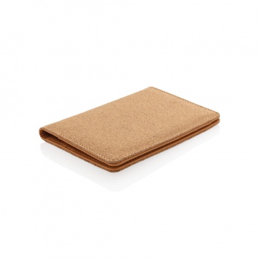 Logotrade promotional gift image of: Cork secure RFID passport cover