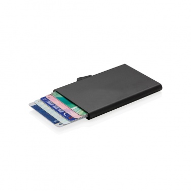 Logo trade promotional merchandise image of: C-Secure aluminium RFID card holder