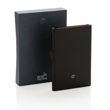 Logo trade promotional merchandise photo of: C-Secure aluminium RFID card holder