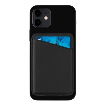 Logo trade advertising product photo of: Magnetic phone card holder
