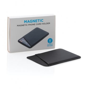 Logo trade promotional gifts picture of: Magnetic phone card holder