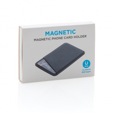 Logo trade corporate gift photo of: Magnetic phone card holder