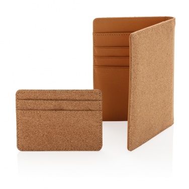 Logotrade promotional item picture of: Cork secure RFID slim wallet