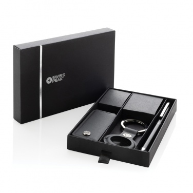 Logo trade corporate gifts picture of: SP Tula RCS certified rPU 3 piece deluxe gift set