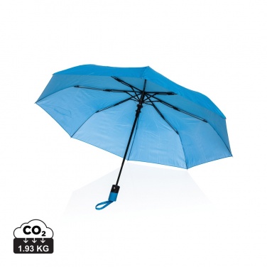 Logotrade promotional product picture of: 21" Impact AWARE™ 190T mini auto open umbrella