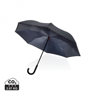 Logotrade promotional merchandise picture of: 23" Impact AWARE™ RPET 190T reversible umbrella