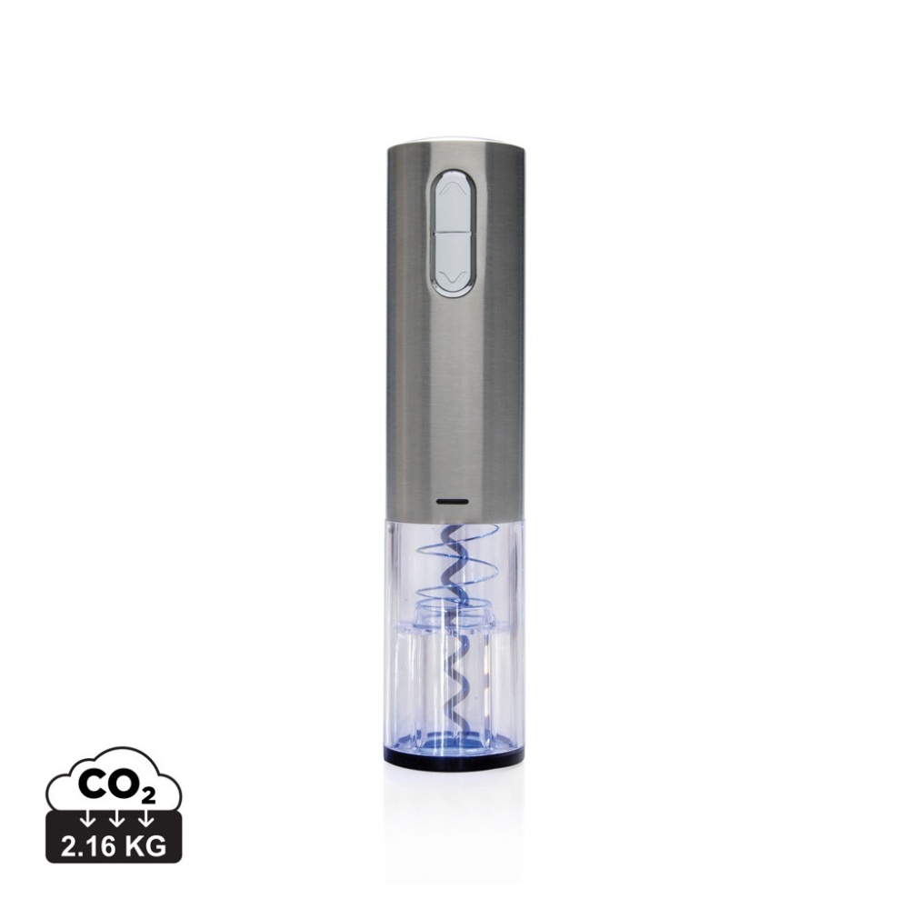 Logo trade promotional gifts picture of: Electric wine opener - USB rechargeable