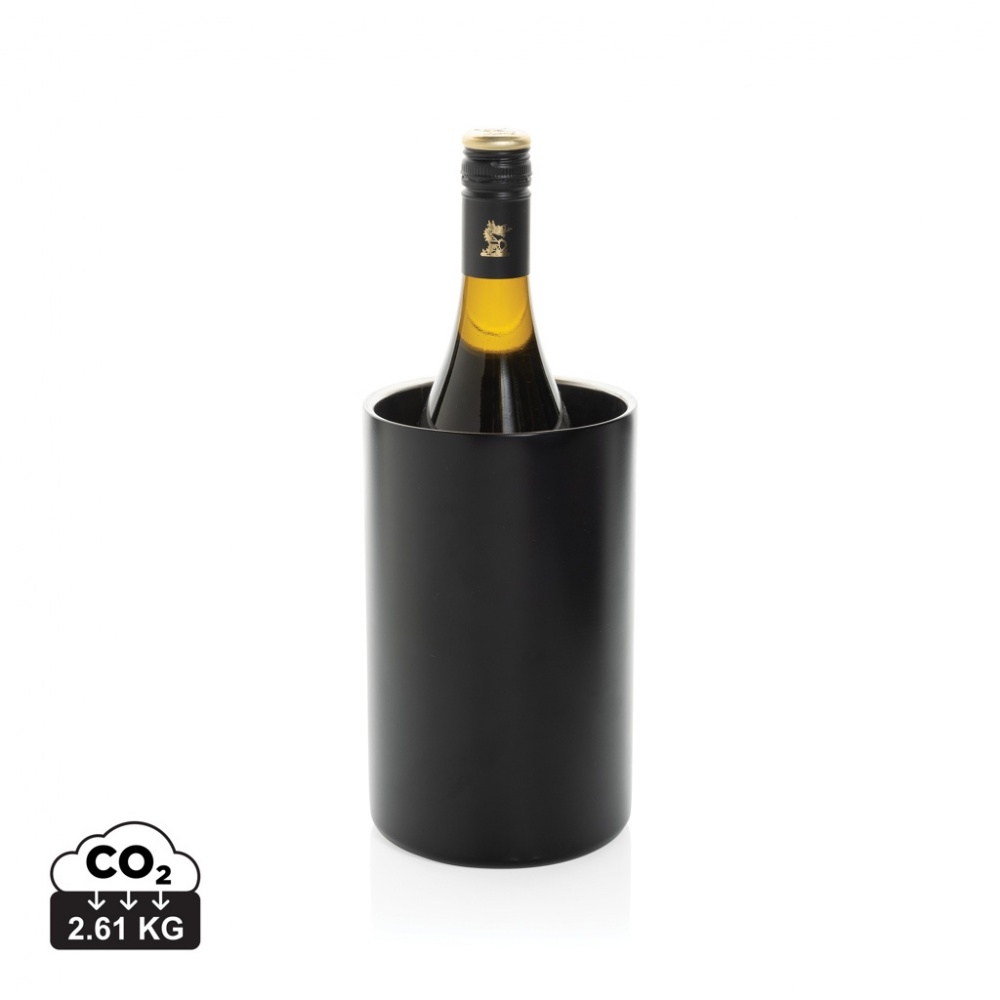 Logotrade promotional gift image of: Vino RCS certified recycled stainless steel wine bucket