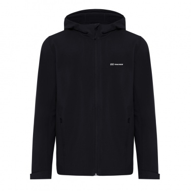 Logotrade promotional products photo of: Iqoniq Makalu men recycled polyester soft shell jacket