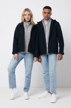 Logo trade promotional merchandise picture of: Iqoniq Makalu men recycled polyester soft shell jacket