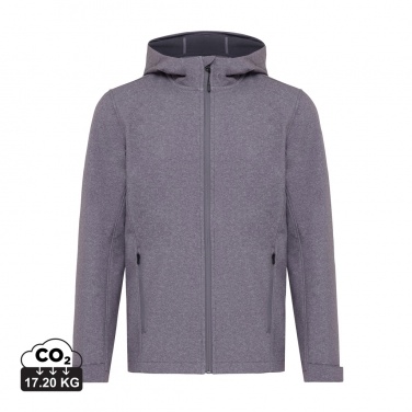 Logotrade promotional products photo of: Iqoniq Makalu men recycled polyester soft shell jacket