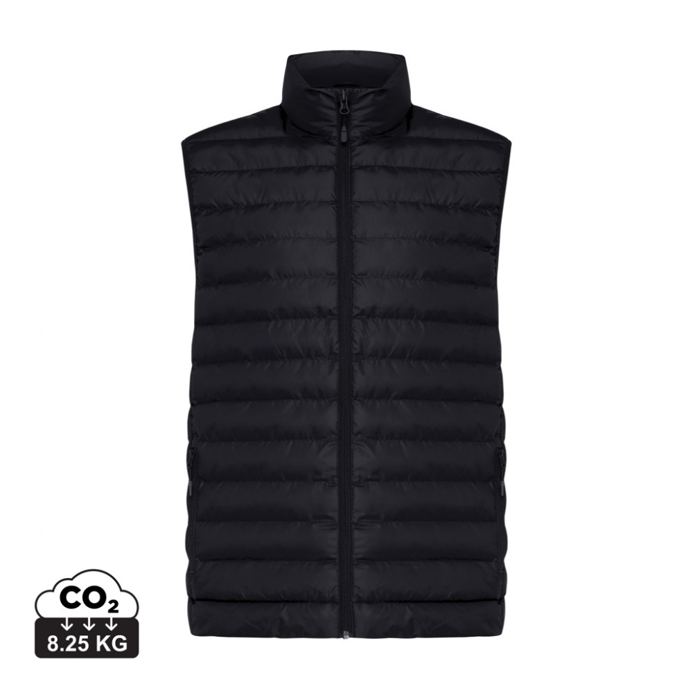 Logotrade promotional product picture of: Iqoniq Meru men recycled polyester bodywarmer
