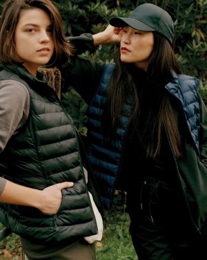 Logo trade promotional products image of: Iqoniq Meru women recycled polyester bodywarmer