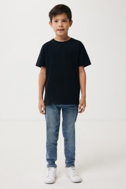 Logo trade corporate gift photo of: Iqoniq Koli kids lightweight recycled cotton t-shirt