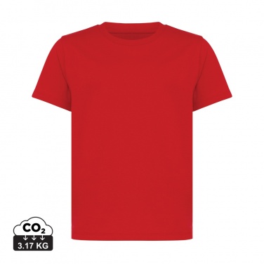 Logo trade promotional merchandise picture of: Iqoniq Koli kids lightweight recycled cotton t-shirt