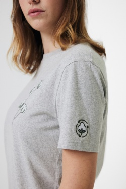 Logo trade promotional gifts image of: Iqoniq Manuel recycled cotton t-shirt undyed