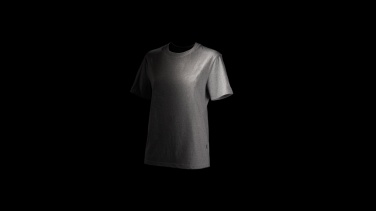 Logo trade business gifts image of: Iqoniq Manuel recycled cotton t-shirt undyed