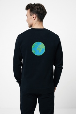 Logo trade promotional gift photo of: Iqoniq Zion recycled cotton crew neck