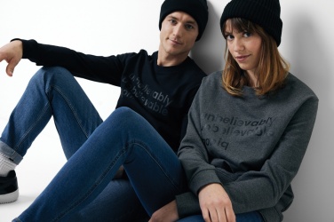 Logotrade corporate gift image of: Iqoniq Zion recycled cotton crew neck