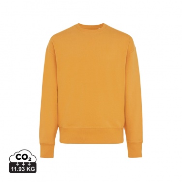 Logo trade business gift photo of: Iqoniq Kruger relaxed recycled cotton crew neck