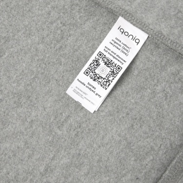 Logotrade corporate gifts photo of: Iqoniq Torres recycled cotton hoodie undyed