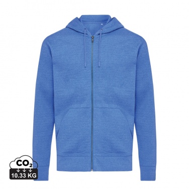 Logo trade advertising products picture of: Iqoniq Abisko recycled cotton zip through hoodie