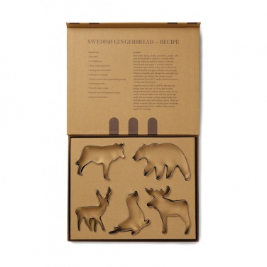Logo trade promotional gifts picture of: VINGA Nordic big 5 cookie cutter 5-piece set