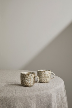 Logo trade promotional merchandise picture of: VINGA Nuvem stoneware mug, 2 pcs set