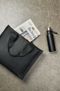 Logo trade promotional gift photo of: VINGA Bermond RCS recycled PU tote bag