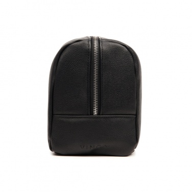 Logo trade promotional gifts picture of: VINGA Bermond RCS recycled PU toiletry bag