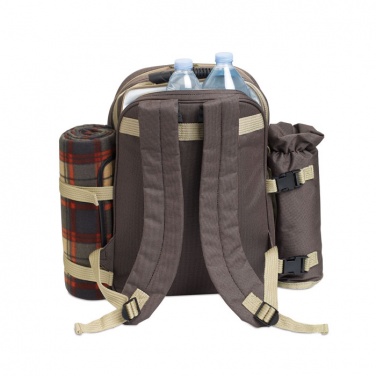Logo trade promotional giveaways image of: Picnic bag