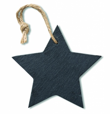 Logotrade corporate gift image of: Slate xmas hanger star