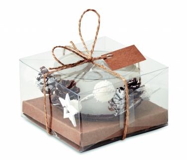 Logotrade promotional merchandise photo of: Christmas candle holder