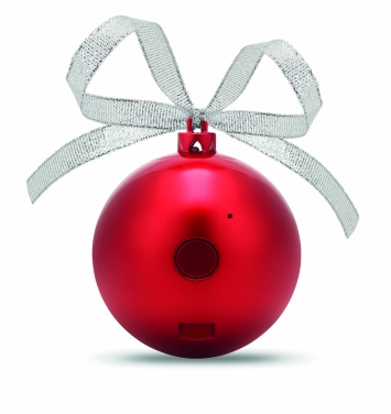 Logo trade promotional giveaway photo of: Speaker Christmas ball
