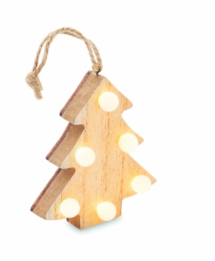 Logotrade corporate gift image of: Wooden weed tree with lights
