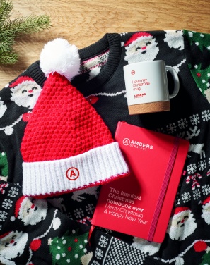 Logotrade promotional merchandise photo of: Christmas knitted beanie