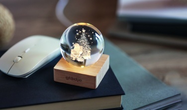 Logotrade corporate gift picture of: Christmas LED crystal ball