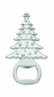 Logo trade promotional products picture of: Bottle opener Christmas motif