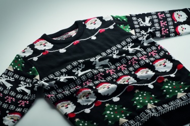 Logo trade business gift photo of: Christmas LED sweater L/XL
