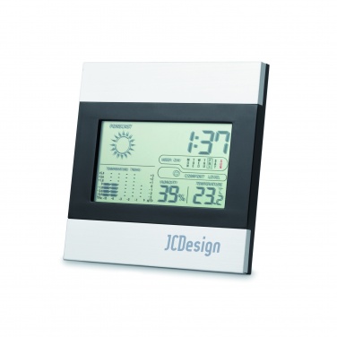 Logotrade promotional merchandise image of: Weather station and clock