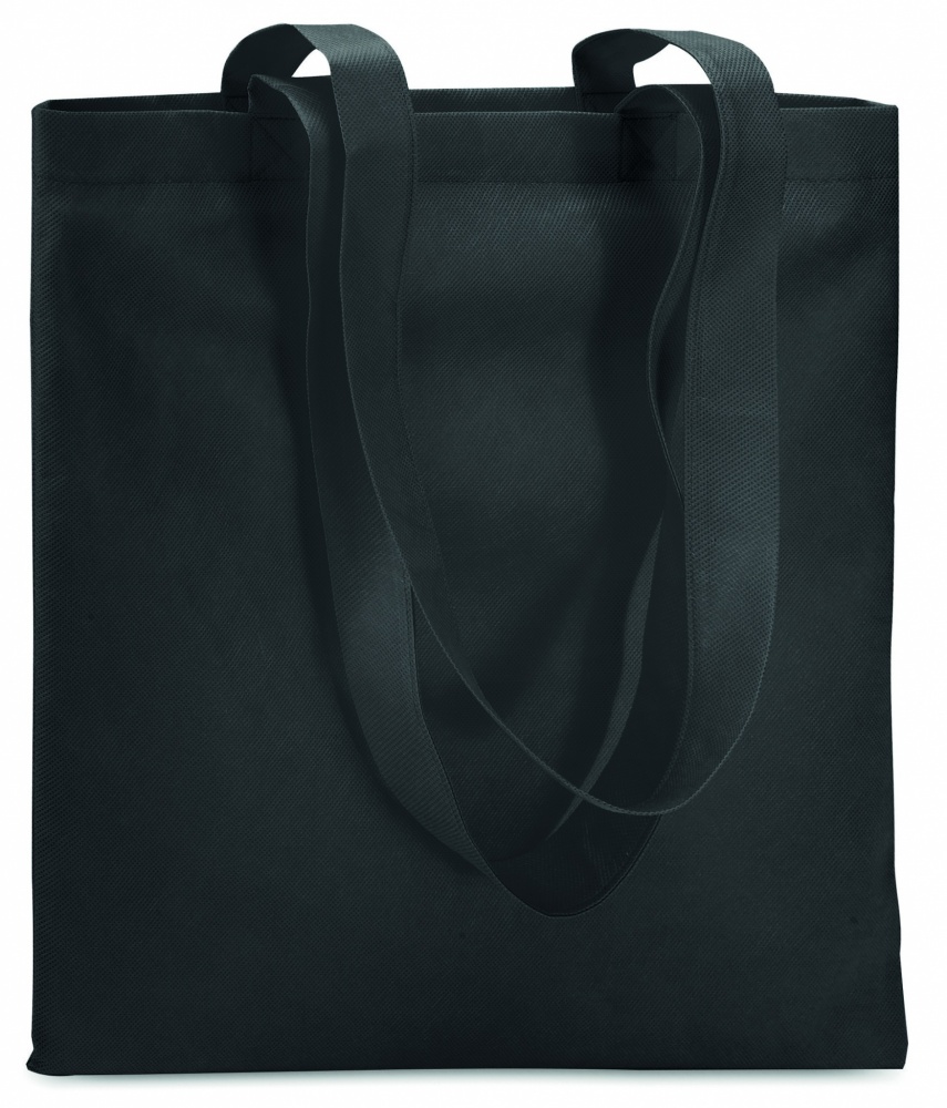 Logo trade promotional merchandise image of: 80gr/m² nonwoven shopping bag