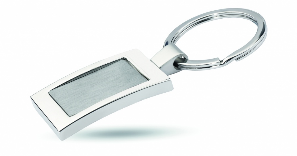 Logo trade promotional items picture of: Metal key ring Turku