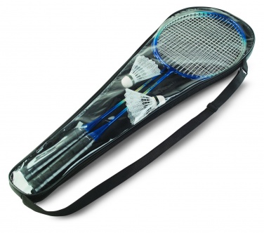 Logo trade business gifts image of: 2 player badminton set