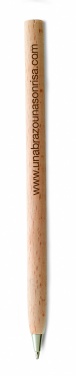 Logotrade corporate gift image of: Wooden ball pen