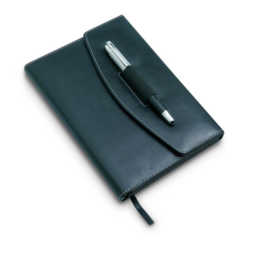 Logo trade advertising product photo of: A5 notebook portfolio with pen