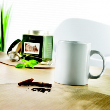 Logo trade corporate gifts picture of: Classic ceramic mug 300 ml