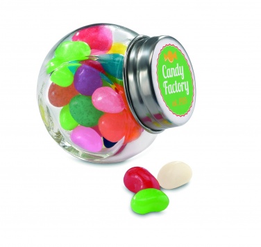Logotrade advertising product picture of: Glass jar with jelly beans