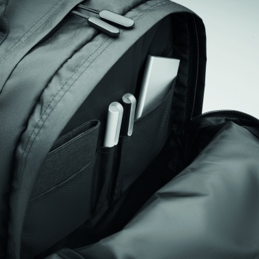 Logo trade promotional gift photo of: 300D RPET laptop backpack